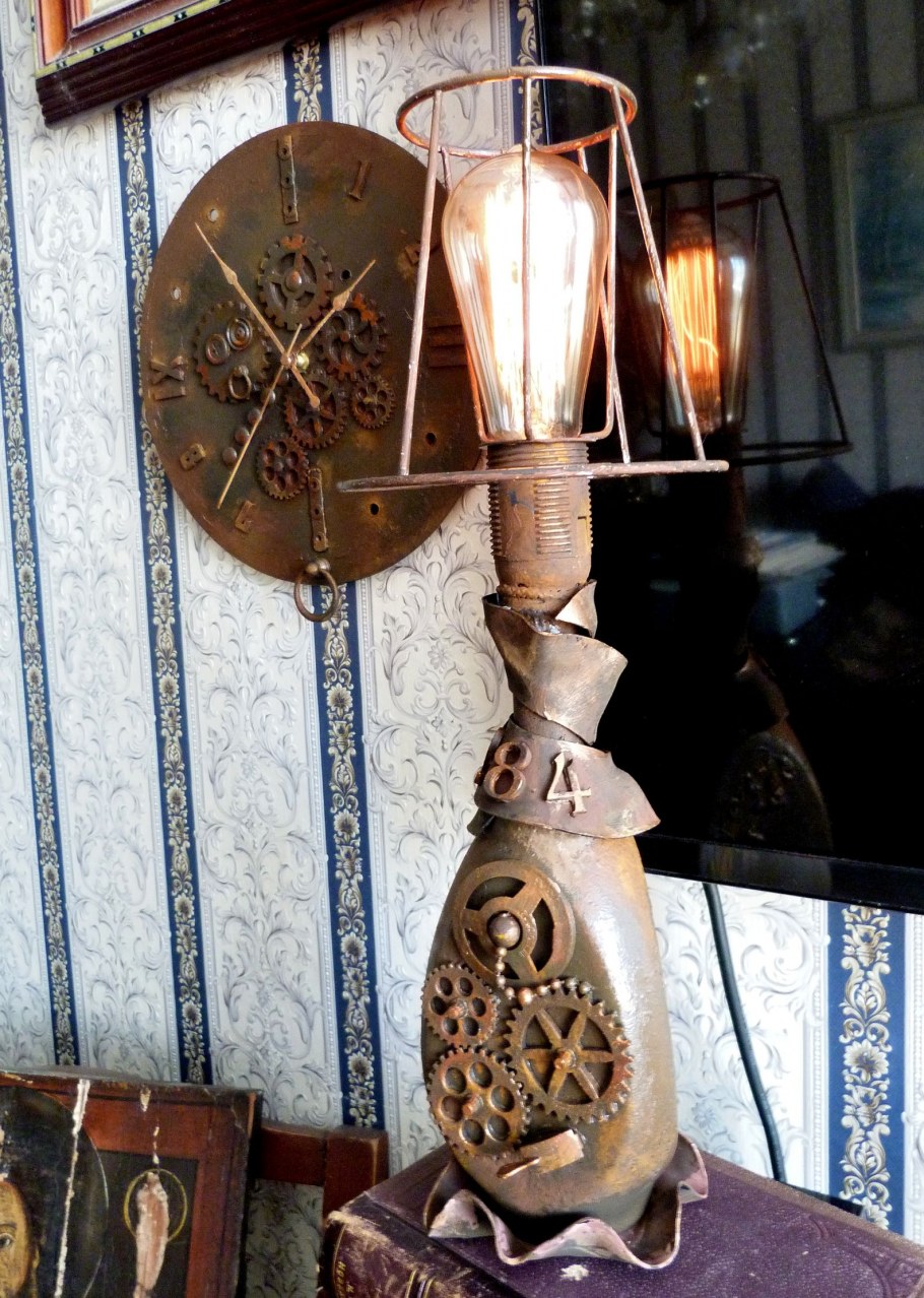 Предметы интерьера в стиле стимпанк