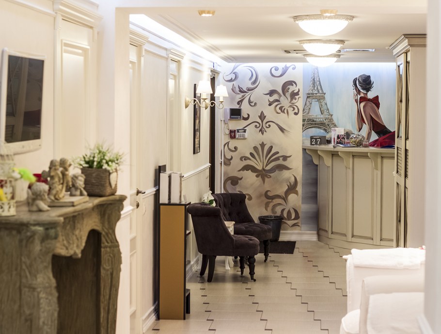 Парикмахерская в парижском стиле