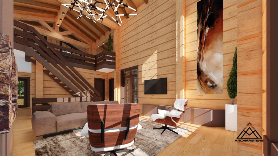 Дом из лафета Норвегия