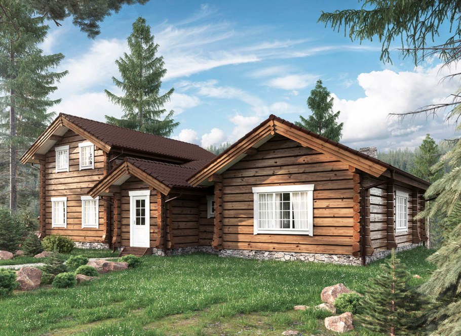 Шале из лафета а Норвегии