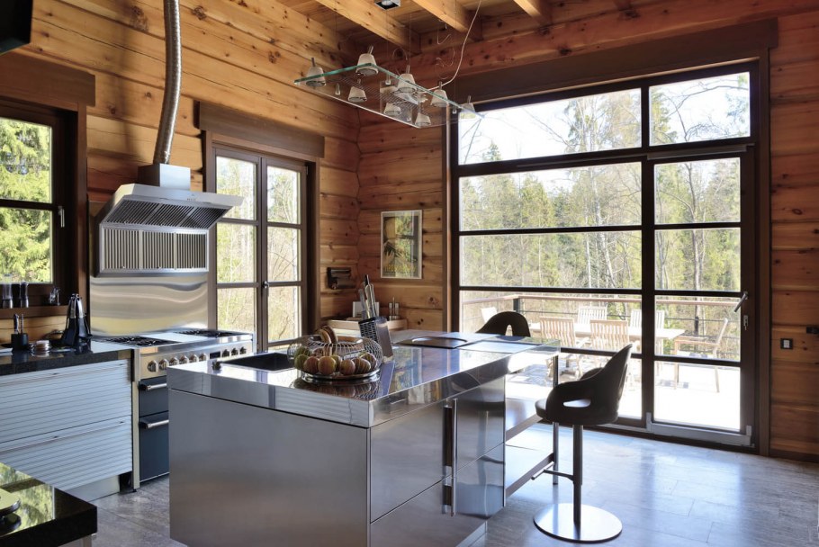 Дом из лафета