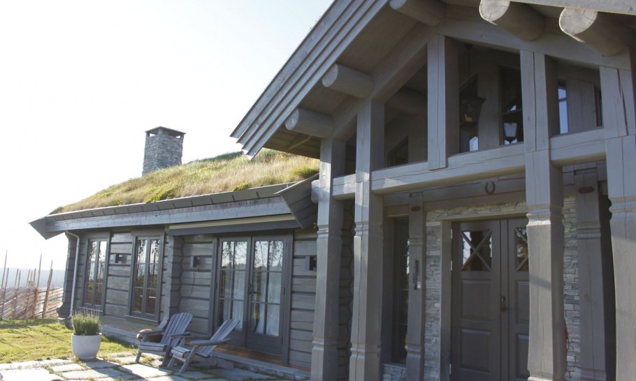 Норвежский лафет дом в Норвегии