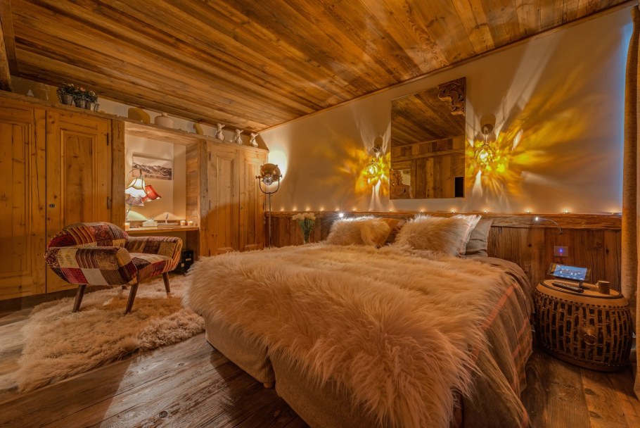 Интерьер горнолыжного домика