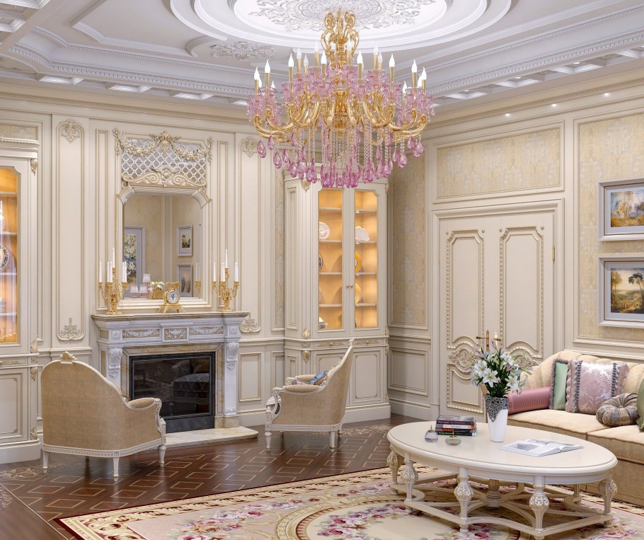 Спальня в светлых тонах