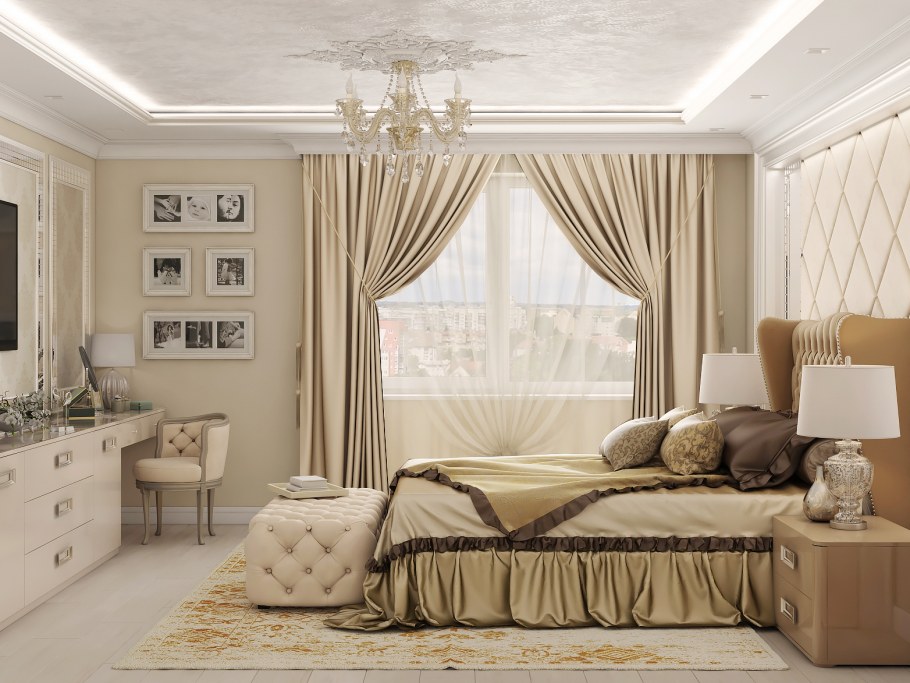 Кровать Kreind Romantic Gold