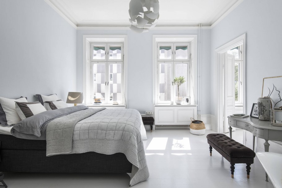 Белая мебель в квартире фото