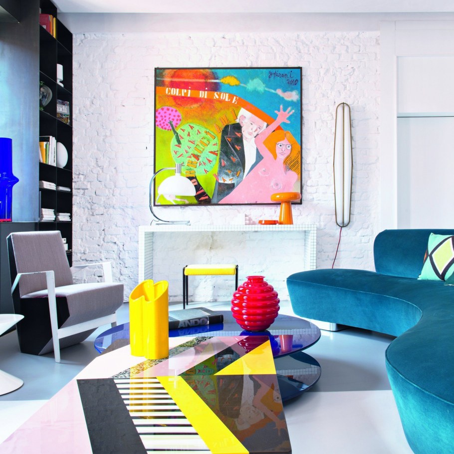 Спальня в стиле поп арт