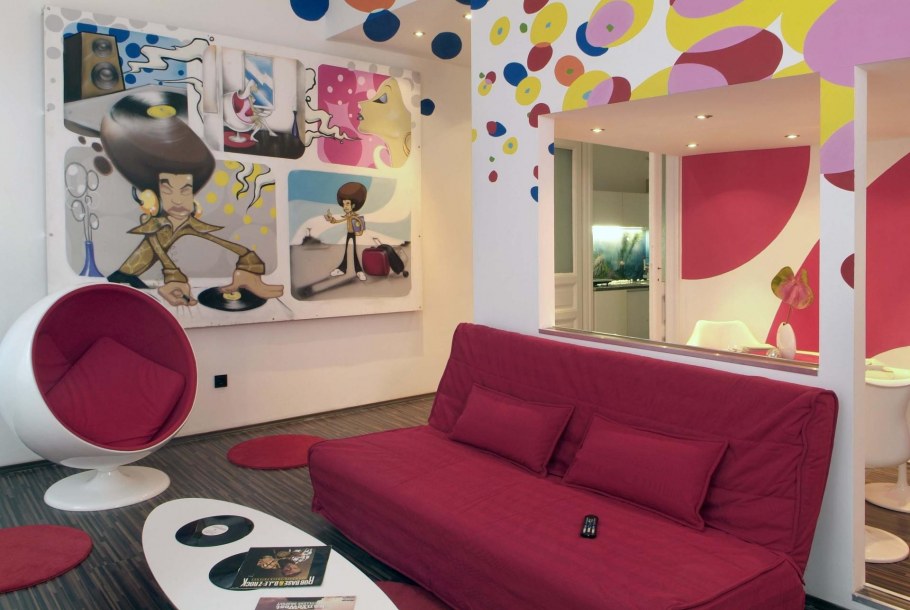 Стиль интерьера онто арт