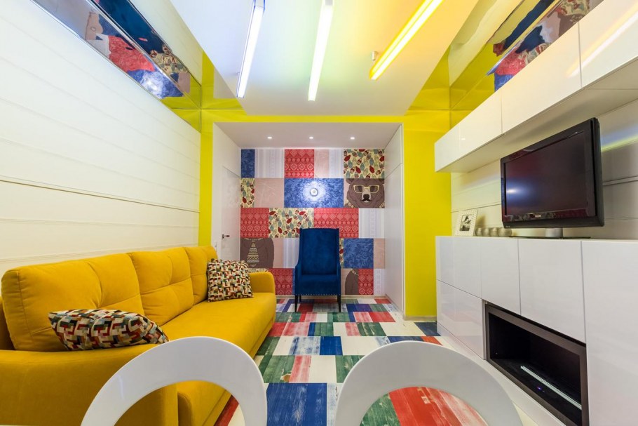 Стиль поп-арт в интерьере детской