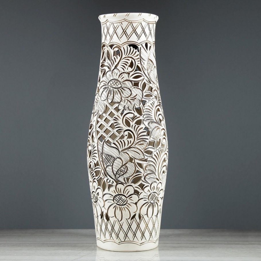 Ваза напольная Луиза резка 320727