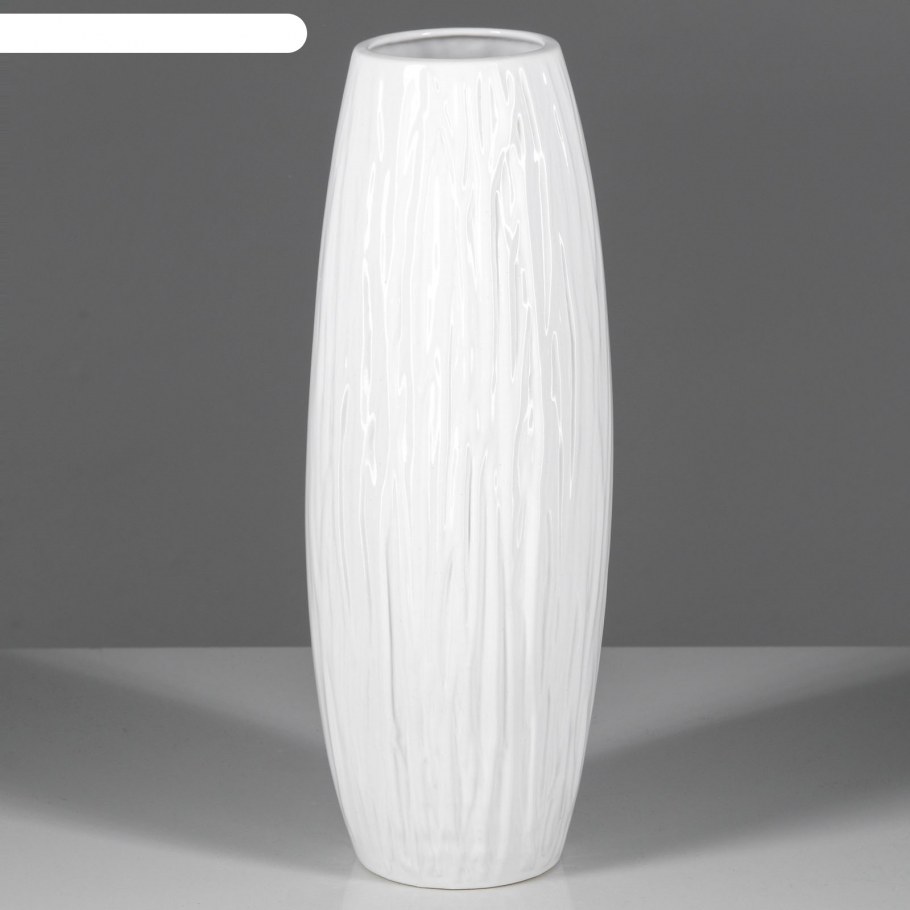 Ваза белая керамическая