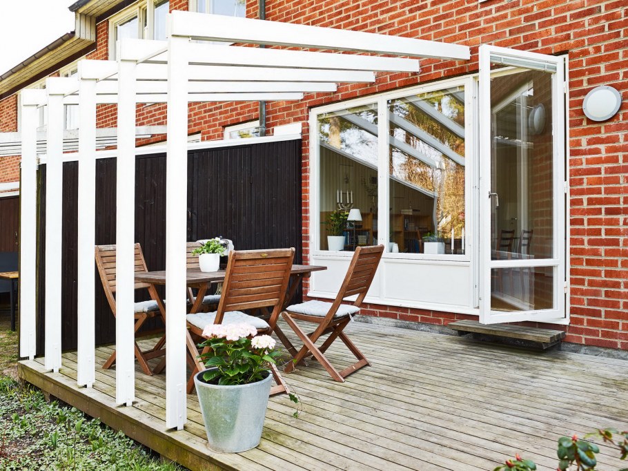 Терраса в таунхаусе