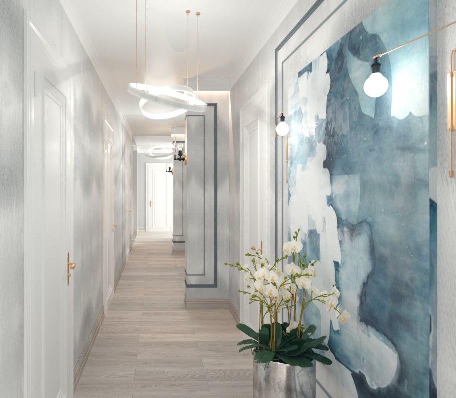 Коридор зеленый свет