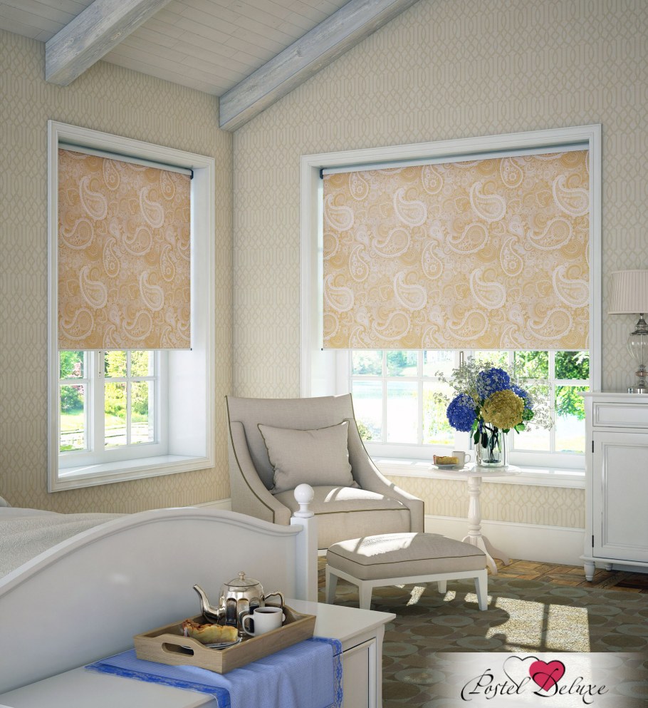 Рулонная штора DDA шампань 37х170