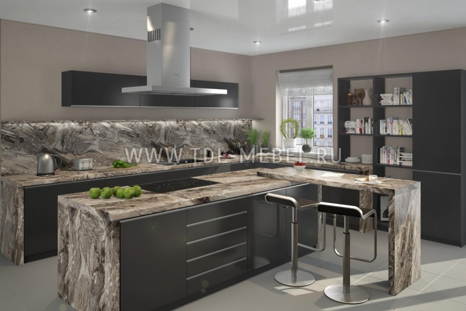 Столешница кедр мрамор Бергамо 7031/q