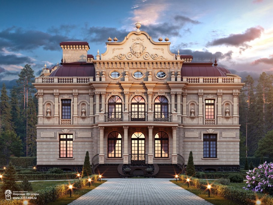 Особняк в дворцовом стиле