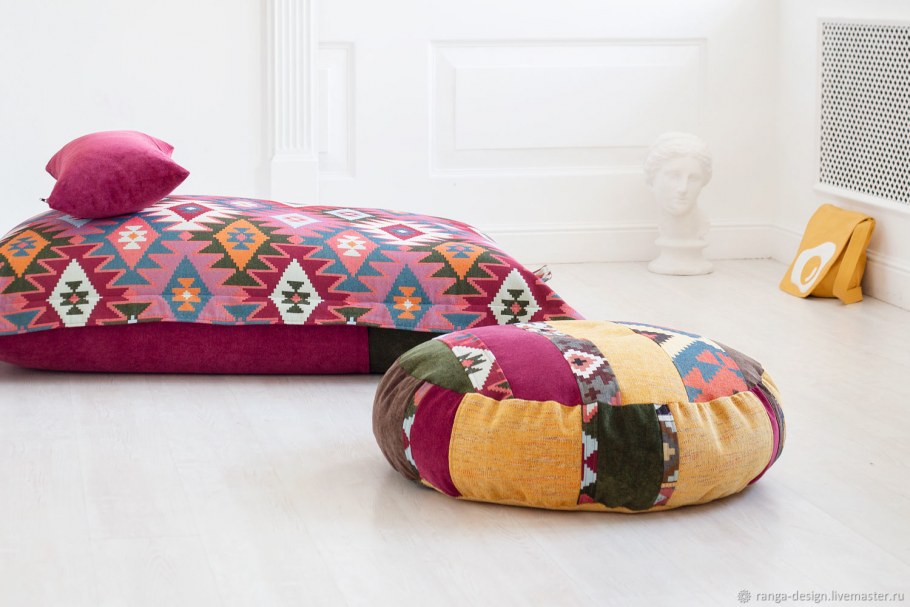 Пуф Patchwork Kare k192256