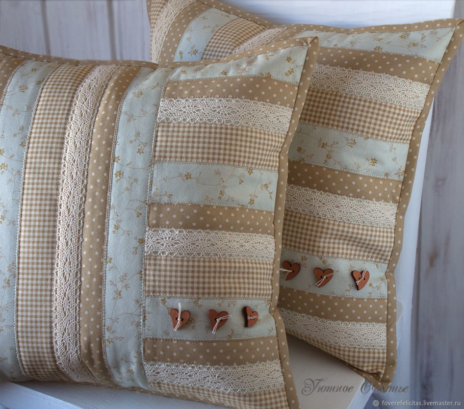 Подушки пэчворк