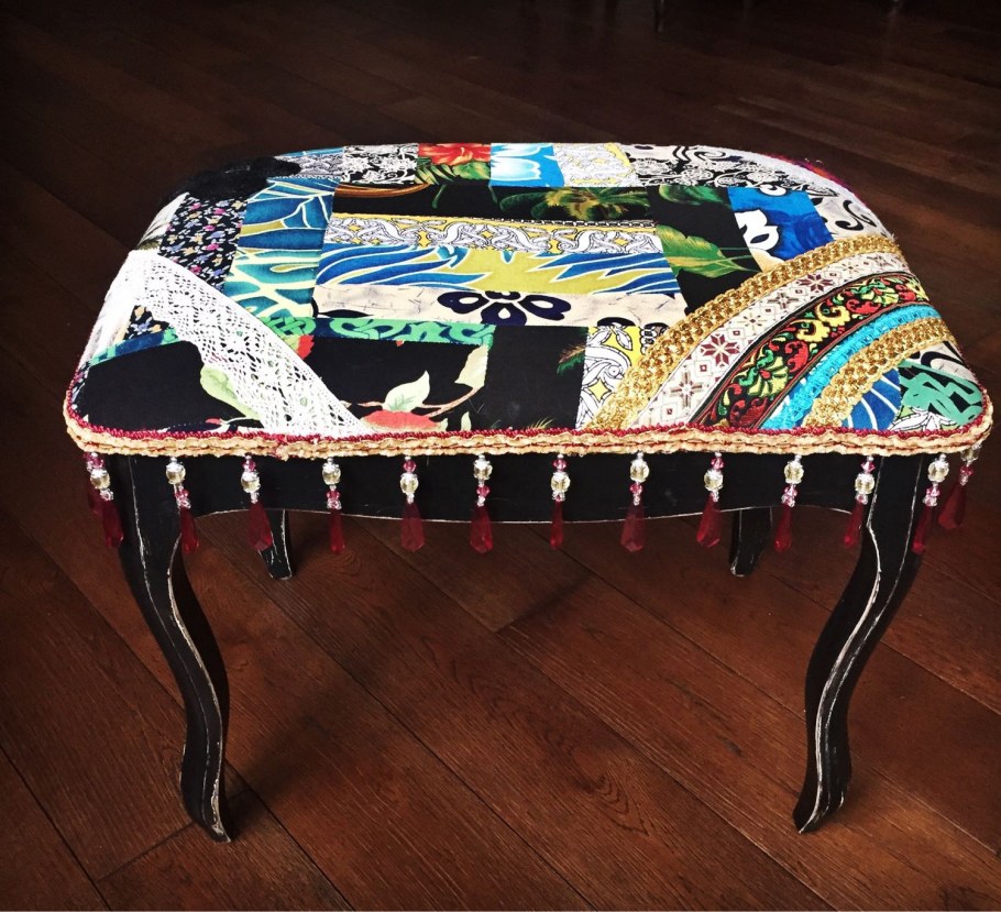 Пуф в стиле бохо