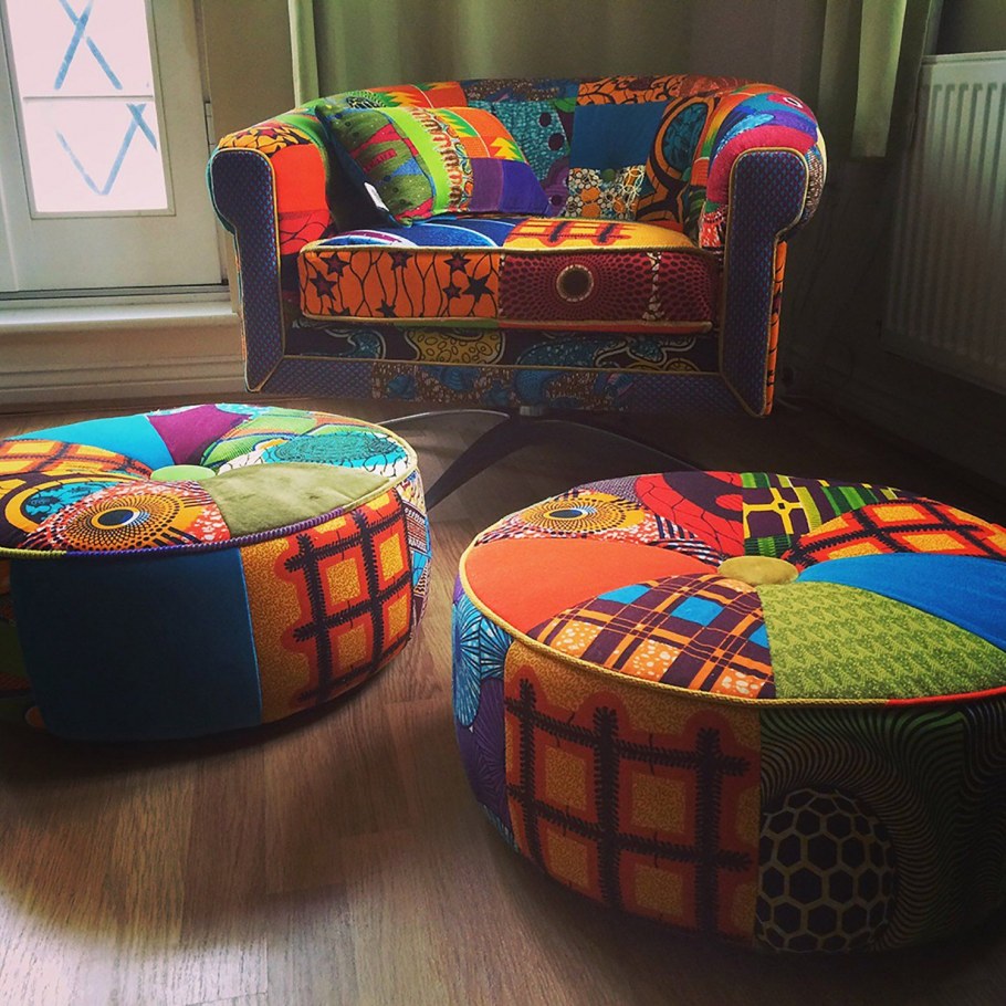 Африканский пуфик