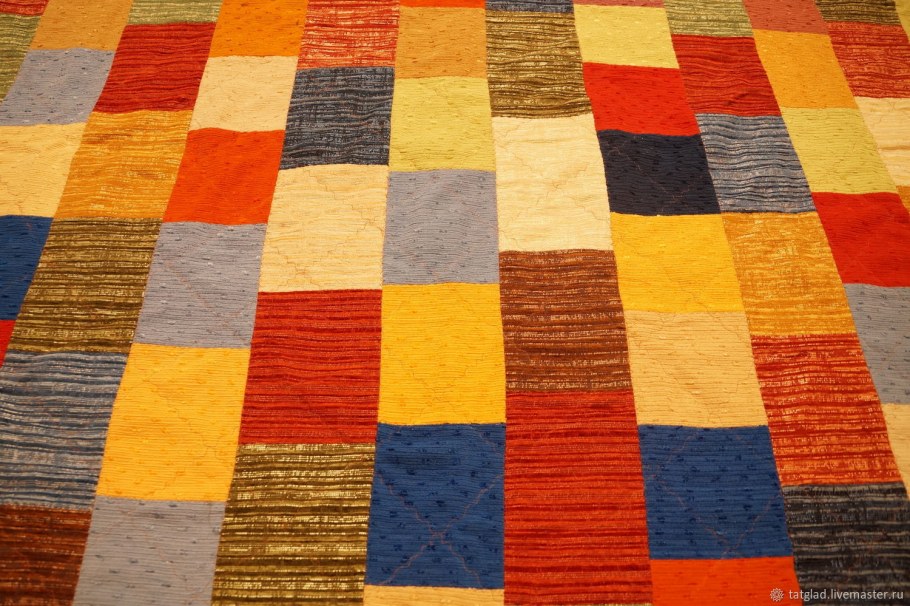 Пэчворк из мебельной ткани