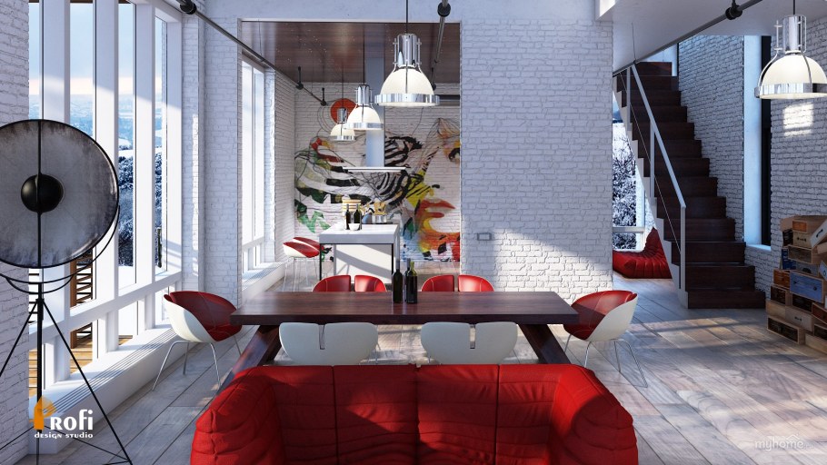 Авангардный стиль в интерьере