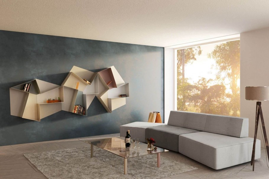 Интерьер в стиле кубизм