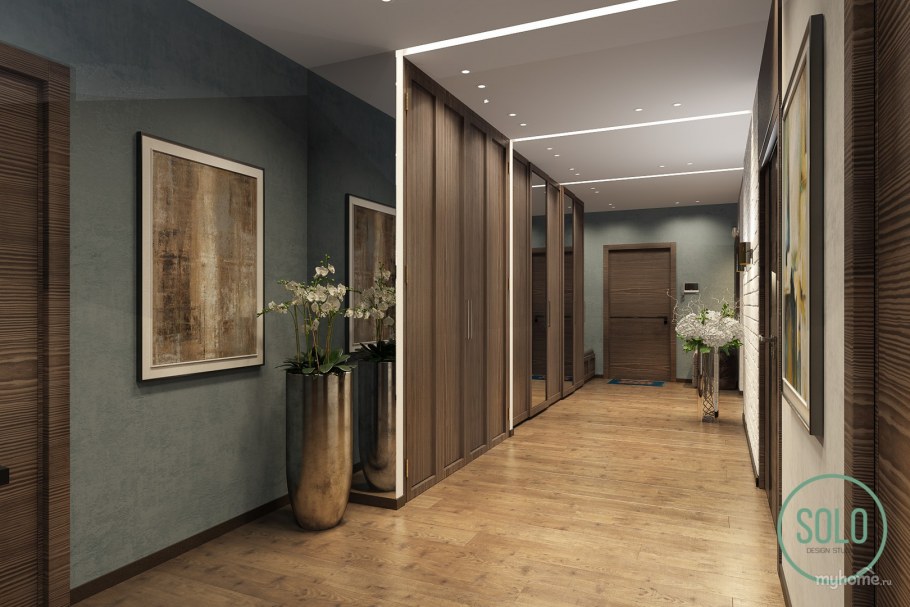 Прихожая современная классика 2020