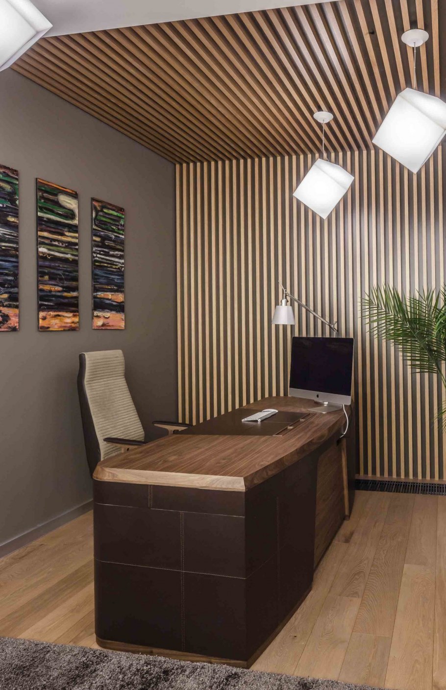 Реечные перегородки баффели