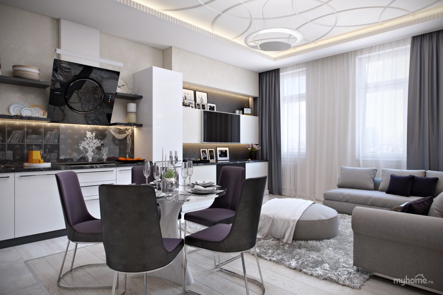 Интерьеры квартир в новостройках