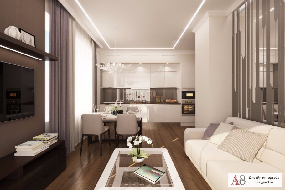 Дизайнерский проект квартиры