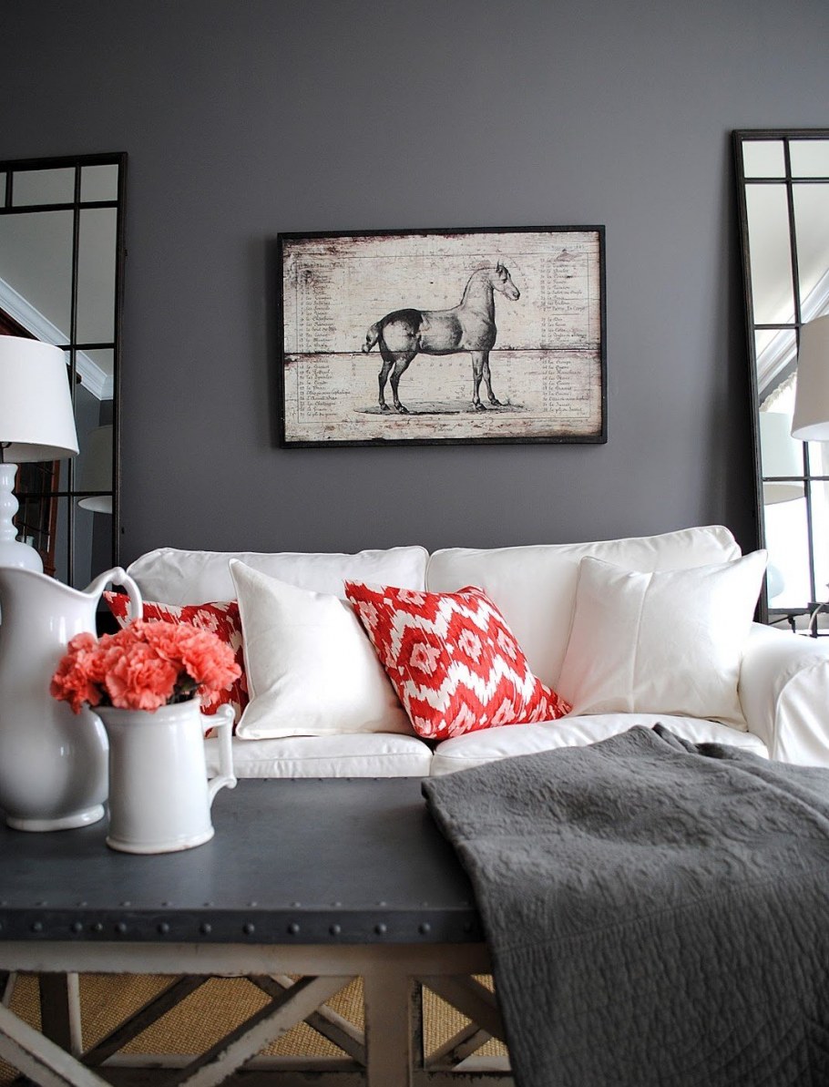 7057 Sherwin Williams в интерьере