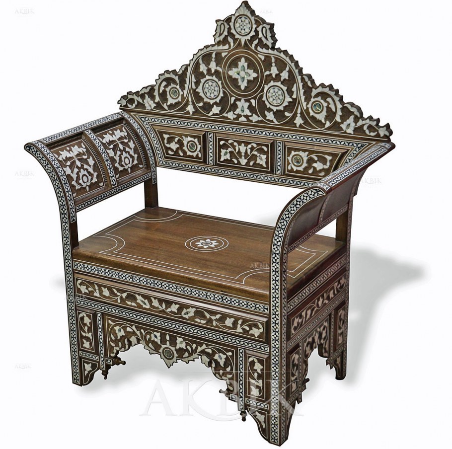 Скамьи в марокканском стиле