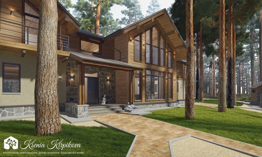 Нео Шале интерьер