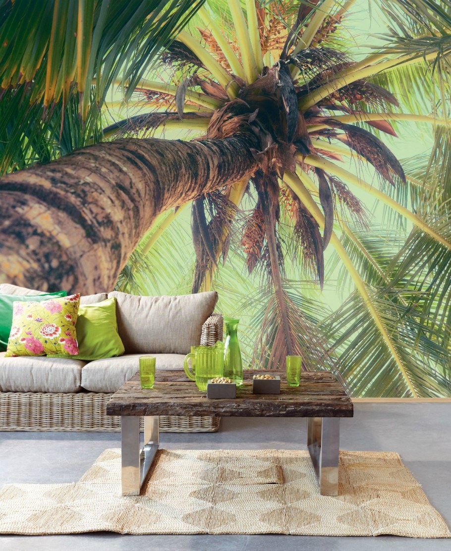 Афреско пальмовые листья