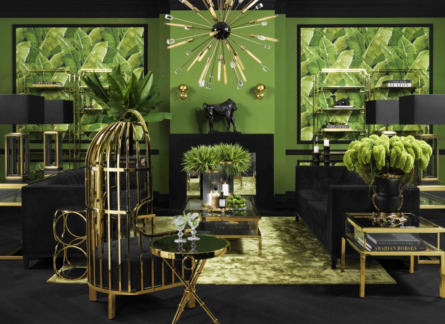 Зеленая спальня