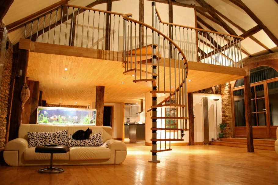 Каркасный дом с мезонином