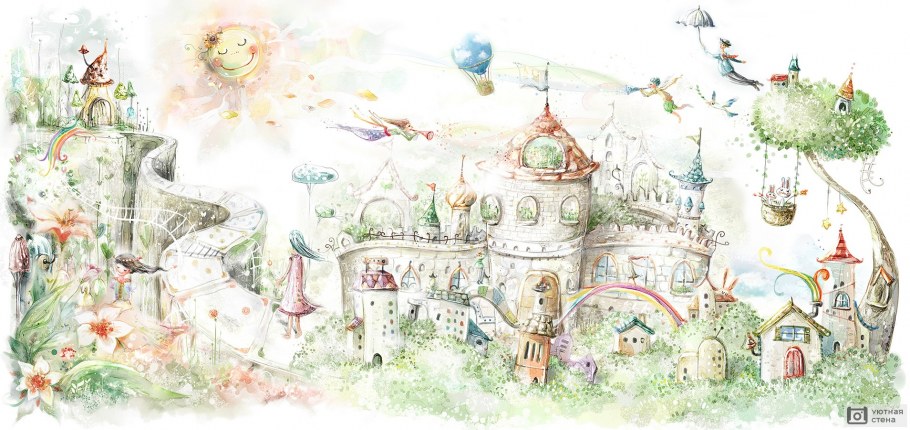 Сказочные фотообои в детскую