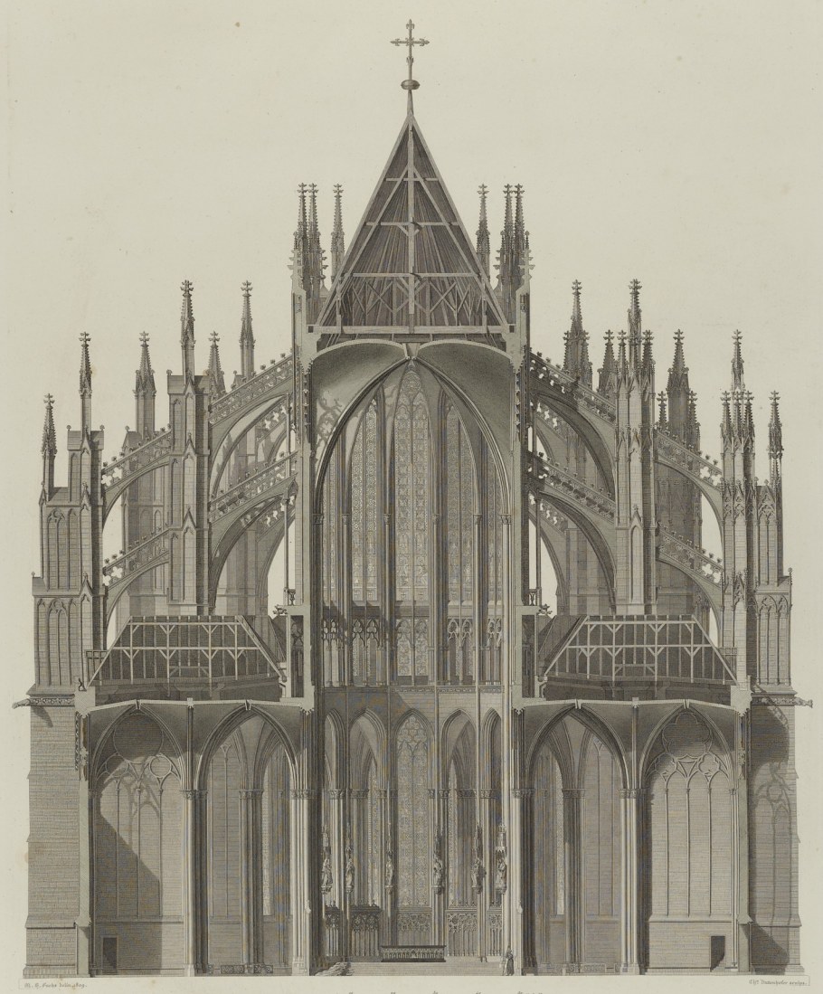 Собор в Кельне план