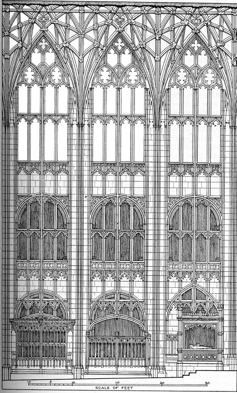 Готика архитектура чертежи