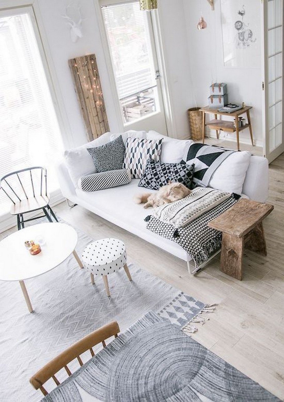 Стиль Сканди в гостиной