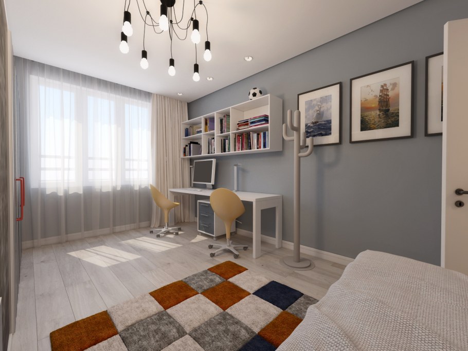 Интерьер двухкомнатной квартиры в хрущевке