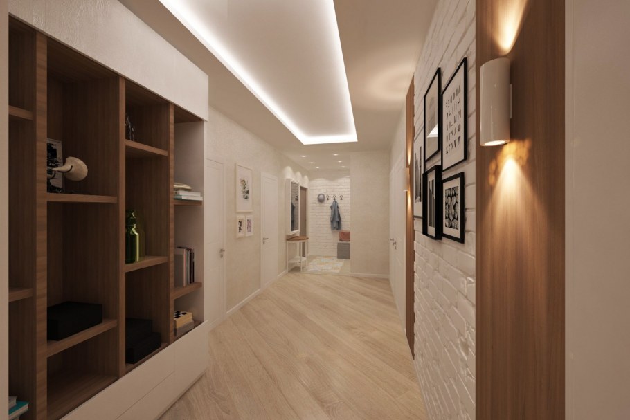 Проект трехкомнатной квартиры 85 кв.м