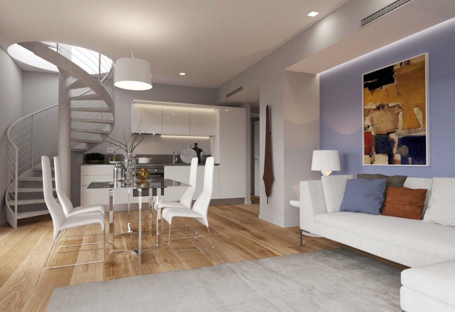 Дизайнерские проекты квартир в четырёхкомнатную квартиру