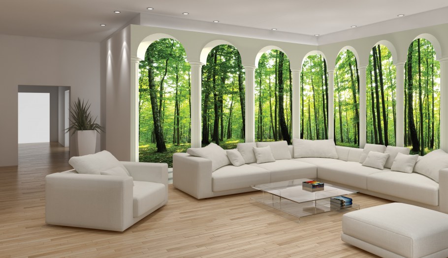 Фотообои угловые на две стены