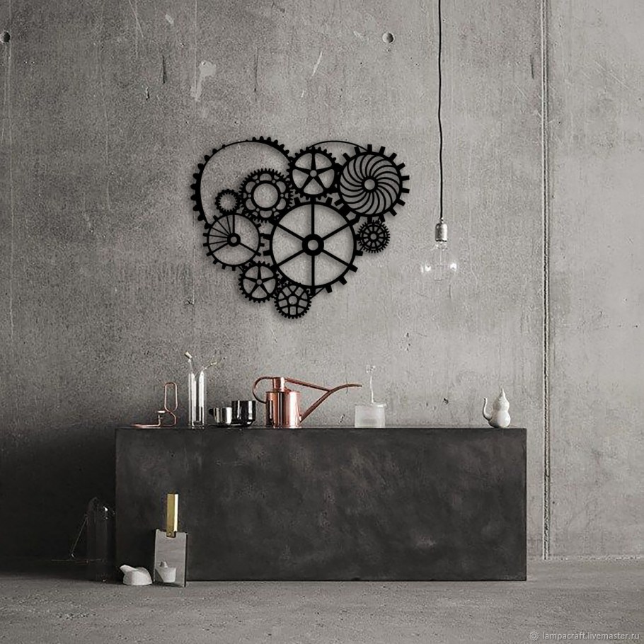 Панно из металла на стену