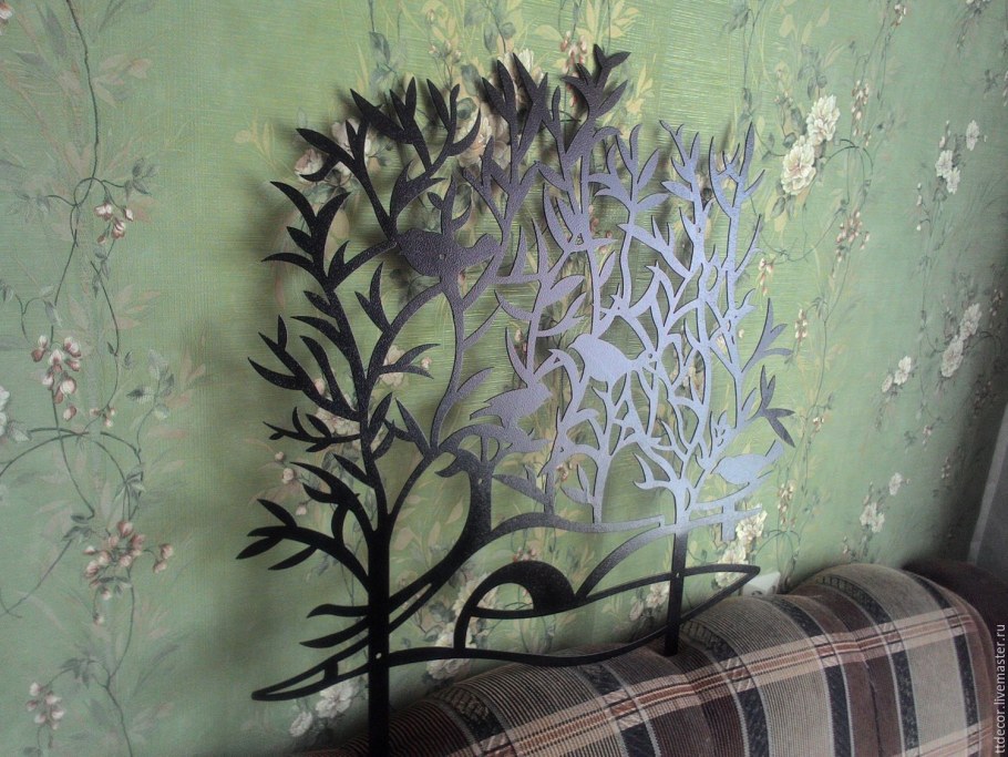 Декоративное металлическое панно