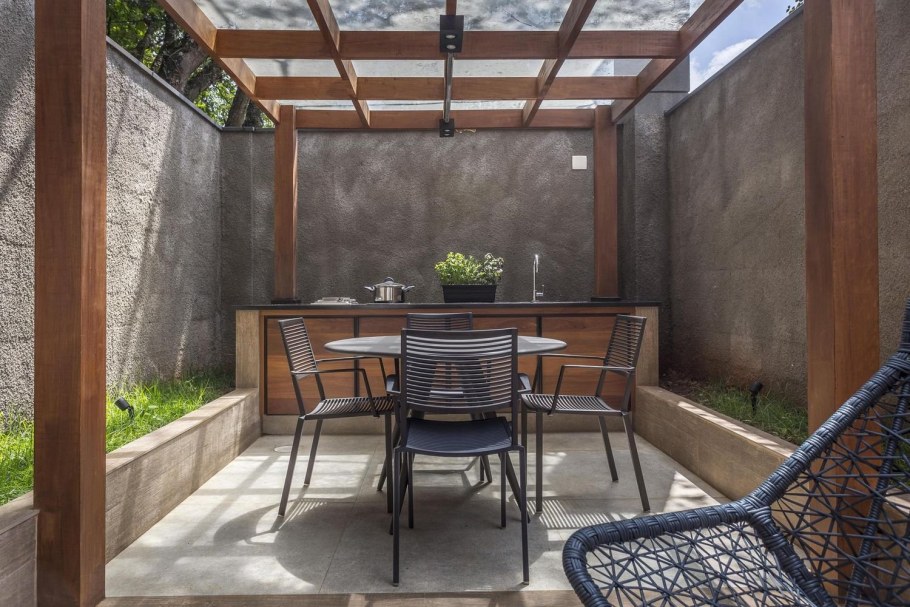 Интерьер веранды в стиле лофт