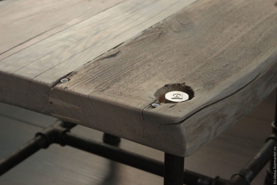 Мебель металл и дерево