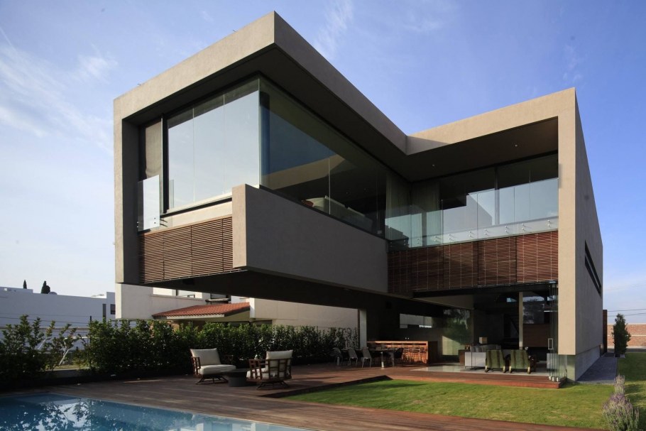 Дом в стиле конструктивизм